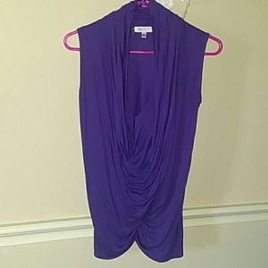Jennifer Lopez Tops - Jennifer Lopez purple Top XS Jennifer Lopez Tops - Jennifer Lopez purple Top XS
